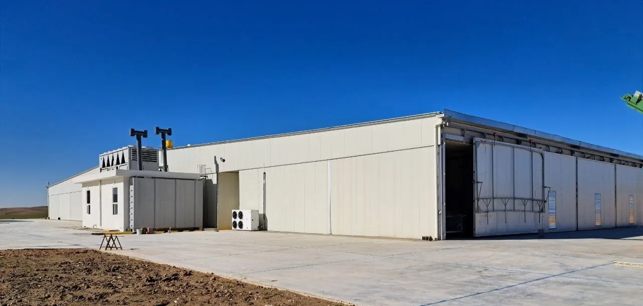 TBN International mushroom growing facility
